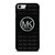 MICHAEL KORS BLACK PATTERN iPhone SE 2022 Case Cover