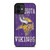 MINNESOTA VIKINGS WOODEN LOGO  iPhone 12 Mini Case Cover MINNESOTA VIKINGS WOODEN LOGO  iPhone 12 Mini Case Cover