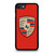 PORSCHE RED EMBLEM iPhone SE 2020 Case Cover