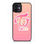 TWICE KPOP LOGO PINK  iPhone 12 Mini Case Cover