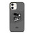 AIR JORDAN 1 SNEAKERS GREY  iPhone 12 Case Cover AIR JORDAN 1 SNEAKERS GREY  iPhone 12 Case Cover