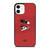 AIR JORDAN 1 SNEAKERS RED  iPhone 12 Case Cover AIR JORDAN 1 SNEAKERS RED  iPhone 12 Case Cover