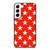 SUPREME STARS PATTERN RED Samsung Galaxy S22 Case Cover