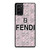 FENDI ROMA PINK PATTERN Samsung Galaxy Note 20 Case Cover