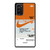 NIKE AIR JORDAN 1 OFF WHITE ORANGE Samsung Galaxy Note 20 Case Cover