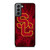 USC TROJANS RED SMOKED LOGO Samsung Galaxy S21 Plus Case Cover