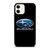 SUBARU BLACK EMBLEM  iPhone 12 Case Cover