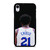 JOEL EMBIID NBA PHILADELPHIA 76ERS iPhone XR Case Cover