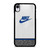 NIKE AIR JORDAN LEATHER BLUE iPhone XR Case Cover NIKE AIR JORDAN LEATHER BLUE iPhone XR Case Cover