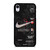 NIKE OFF WHITE FLORAL LOGO iPhone XR Case Cover NIKE OFF WHITE FLORAL LOGO iPhone XR Case Cover