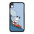 SNOOPY SURFING CARTOON iPhone XR Case Cover