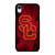 USC TROJANS RED SMOKED LOGO iPhone XR Case Cover USC TROJANS RED SMOKED LOGO iPhone XR Case Cover