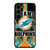 MIAMI DOLPHINS STRIPE NFL LOGO  Samsung Galaxy S23 Plus Case Cover