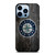 SEATTLE MARINERS WOODEN LOGO iPhone 13 Pro Max Case Cover