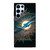 MIAMI DOLPHINS FOOTBALL METAL LOGO Samsung Galaxy S22 Ultra Case Cover