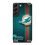 MIAMI DOLPHINS FOOTBALL METAL LOGO 2 Samsung Galaxy S22 Plus Case Cover