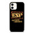 ESP GUITARS AND BASSES LOGO  iPhone 12 Case Cover