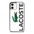 LACOSTE CROCODILE LOGO  iPhone 12 Case Cover