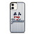 NEW YORK YANKEES USA FLAG STRIPE LOGO  iPhone 12 Case Cover NEW YORK YANKEES USA FLAG STRIPE LOGO  iPhone 12 Case Cover