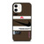 NIKE AIR TRAVIS SCOTT LOGO  iPhone 12 Case Cover NIKE AIR TRAVIS SCOTT LOGO  iPhone 12 Case Cover