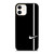 NIKE STRIPE LOGO  iPhone 12 Case Cover NIKE STRIPE LOGO  iPhone 12 Case Cover