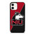 NIU NORTH ILLINOIS HUSKIES CARBON LOGO  iPhone 12 Case Cover