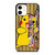 PIKACHU POKEMON ABSTRACT ART  iPhone 12 Case Cover