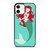 PRINCESS ARIEL LITTLE MERMAID MINIMALIST  iPhone 12 Case Cover