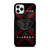 ALABAMA CRIMSON ROLL TIDE METAL EMBLEM  iPhone 11 Pro Case Cover