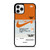 NIKE AIR JORDAN 1 OFF WHITE ORANGE  iPhone 11 Pro Case Cover NIKE AIR JORDAN 1 OFF WHITE ORANGE  iPhone 11 Pro Case Cover