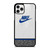 NIKE AIR JORDAN LEATHER BLUE  iPhone 11 Pro Case Cover