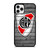 RIVER PLATE FOOTBALL WOOD LOGO  iPhone 11 Pro Case Cover