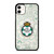 CLUB SANTOS LAGUNA SCRIBBLE LOGO iPhone 11 Case Cover