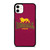 LONSDALE LONDON BOXING LOGO RED iPhone 11 Case Cover
