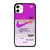 NIKE AIR JORDAN 1 OFF WHITE PURPLE iPhone 11 Case Cover NIKE AIR JORDAN 1 OFF WHITE PURPLE iPhone 11 Case Cover