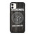 RAMONES BAND WOOD BADGE iPhone 11 Case Cover