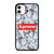 SUPREME MARBLE TEXTURE iPhone 11 Case Cover