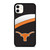 TEXAS LONGHORNS CARBON EMBLEM iPhone 11 Case Cover TEXAS LONGHORNS CARBON EMBLEM iPhone 11 Case Cover