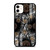 VERCASE CAMO LEAF BLACK WHITE iPhone 11 Case Cover