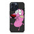 COURAGE THE COWARDLY DOG PINK iPhone 15 Pro Max Case iPhone 15 Pro Max Case Cover
