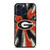 GEORGIA BULLDOGS PSYCHEDELIC LOGO  iPhone 15 Pro Max Case Cover
