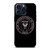 INTER MIAMI FOOTBALL BLACK LOGO iPhone 15 Pro Max Case Cover