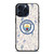 MANCHESTER CITY PUMA PATTERN iPhone 15 Pro Max Case Cover