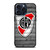 RIVER PLATE FOOTBALL WOOD LOGO iPhone 15 Pro Max Case Cover