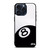 STUSSY 8 BALL BLACK iPhone 15 Pro Max Case Cover