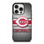 CINCINNATI RED BASEBALL METAL LOGO iPhone 15 Pro Case Cover