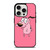 COURAGE THE COWARDLY DOG CARTOON PINK iPhone 15 Pro Case Cover