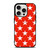 SUPREME STARS PATTERN RED iPhone 15 Pro Case Cover SUPREME STARS PATTERN RED iPhone 15 Pro Case Cover