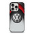 VW VOLKSWAGEN CHROME EMBLEM iPhone 15 Pro Case Cover