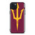 ARIZONA STATE SUN DEVILS FOOTBALL EMBLEM iPhone 15 Plus Case Cover